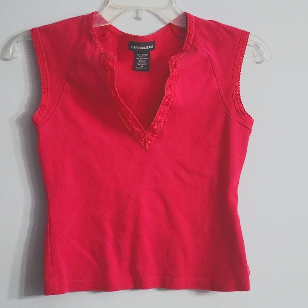 Express Med baby t with lace